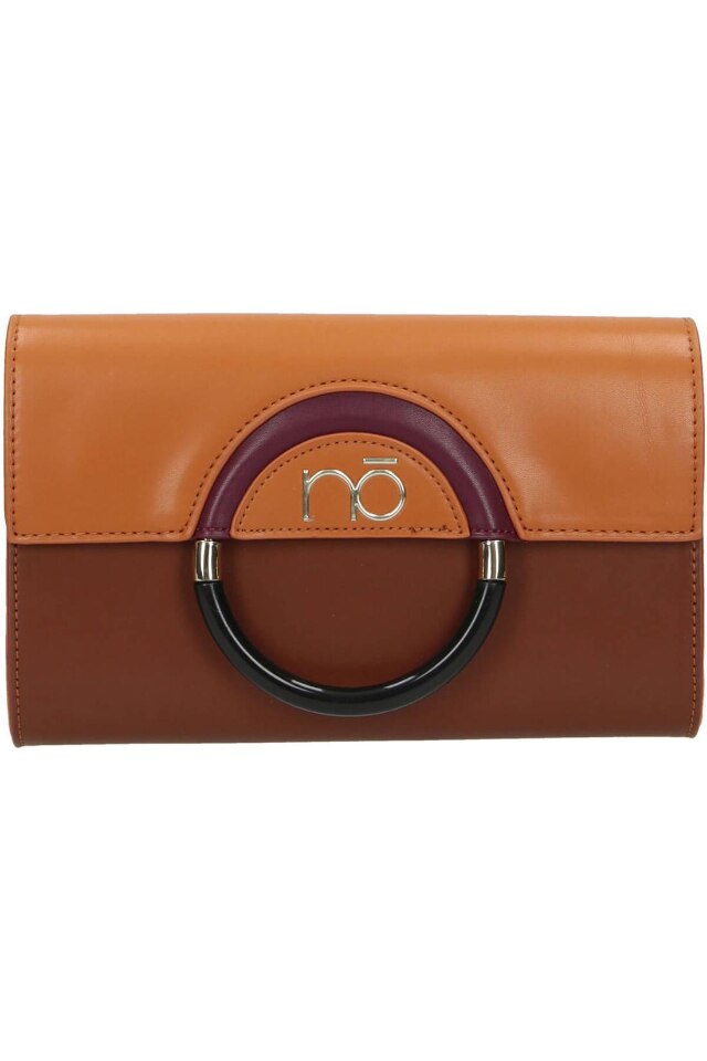 Geanta Nobo NBAG-L0750-CM17, 15 x 23.5 x 5.5 cm, Piele ecologica, Maro