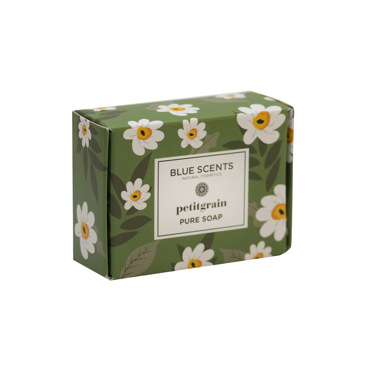 Sapun Blue Scents, Petitgrain, cu ulei de masline grecesc, unt de shea, 135 g