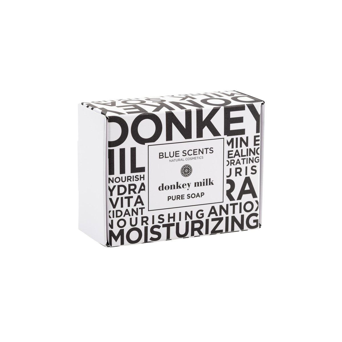 Sapun Blue Scents, cu lapte de magarita, ulei de masline grecesc, 135 g