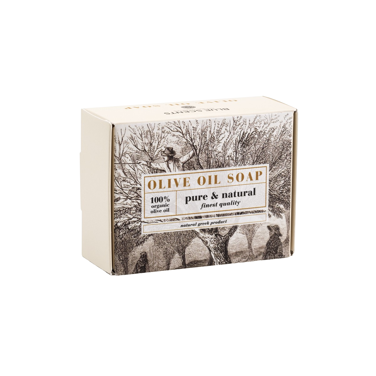 Sapun Blue Scents, cu ulei de masline, 135 g