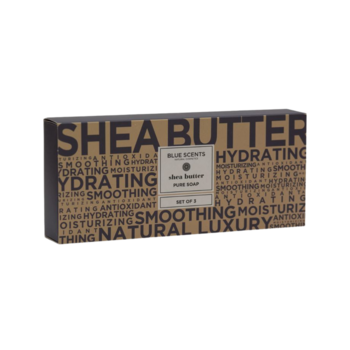 Set sapunuri Blue Scents, cu unt de shea, aloe, ulei de masline, 405 g Set sapunuri Blue Scents, cu unt de shea, aloe, ulei de masline, 405 g