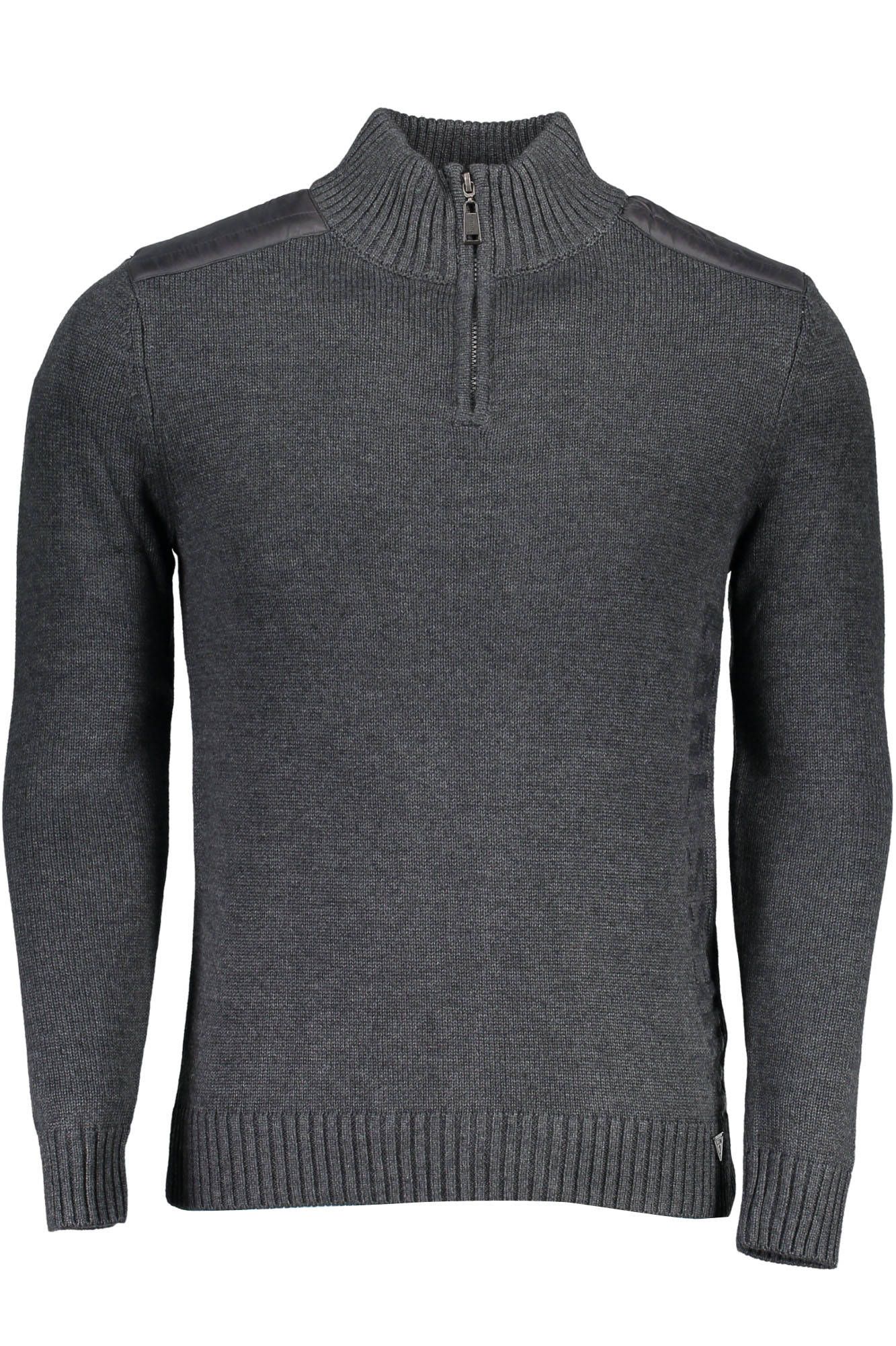 Bluza Barbati, GUESS JEANS, 9708742, Logo, Gri, Gri, 2XL