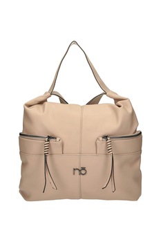Rucsac Nobo, Piele ecologica, Bej, 34x7x31cm Rucsac Nobo, Piele ecologica, Bej, 34x7x31cm