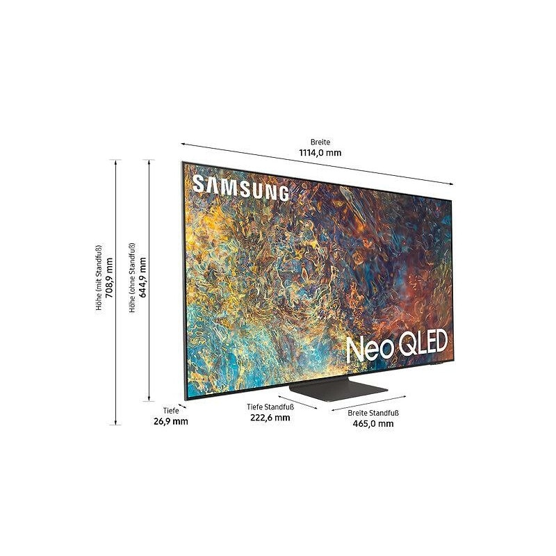 Televizor Neo QLED Samsung GQ55QN94AATXZG, Smart TV 4K UHD, control vocal, 138 cm, negru