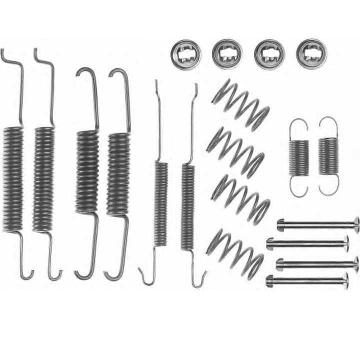 Fékpofa tartozék készlet, ABS, Volkswagen, Seat, Skoda, Audi