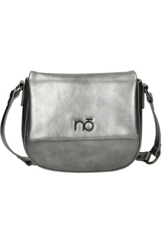 Geanta Nobo, Piele ecologica, 24x24x8 cm, Argintiu Geanta Nobo, Piele ecologica, 24x24x8 cm, Argintiu