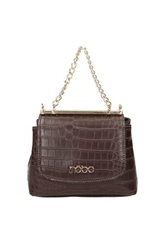 Geanta Nobo, Piele ecologica, 15x18x8 cm, Maro Geanta Nobo, Piele ecologica, 15x18x8 cm, Maro