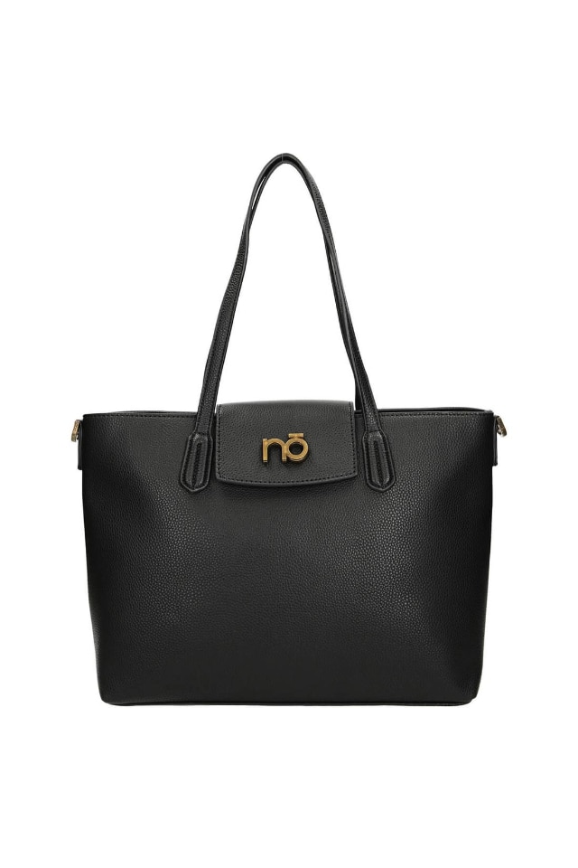 Geanta de mana Nobo, Piele ecologica, 28 x 41 x 14 cm,