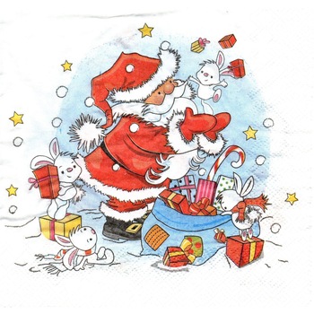 Pachet Servetele de Craciun Masa 20 buc Mosul si Ursuletul pun Scrisori Pachet Servetele de Craciun Masa 20 buc Mosul si Ursuletul pun Scrisori