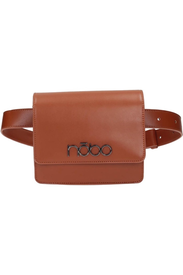 Borseta Nobo, NBAG-K0780-C017,14x18x6 cm, Piele ecologica, Maro