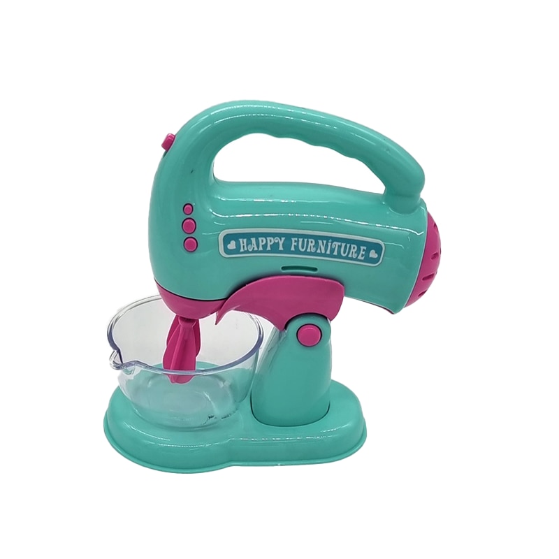 Jucarie Mixer Mini Appliance cu sunete si lumini, turcoaz/albastru