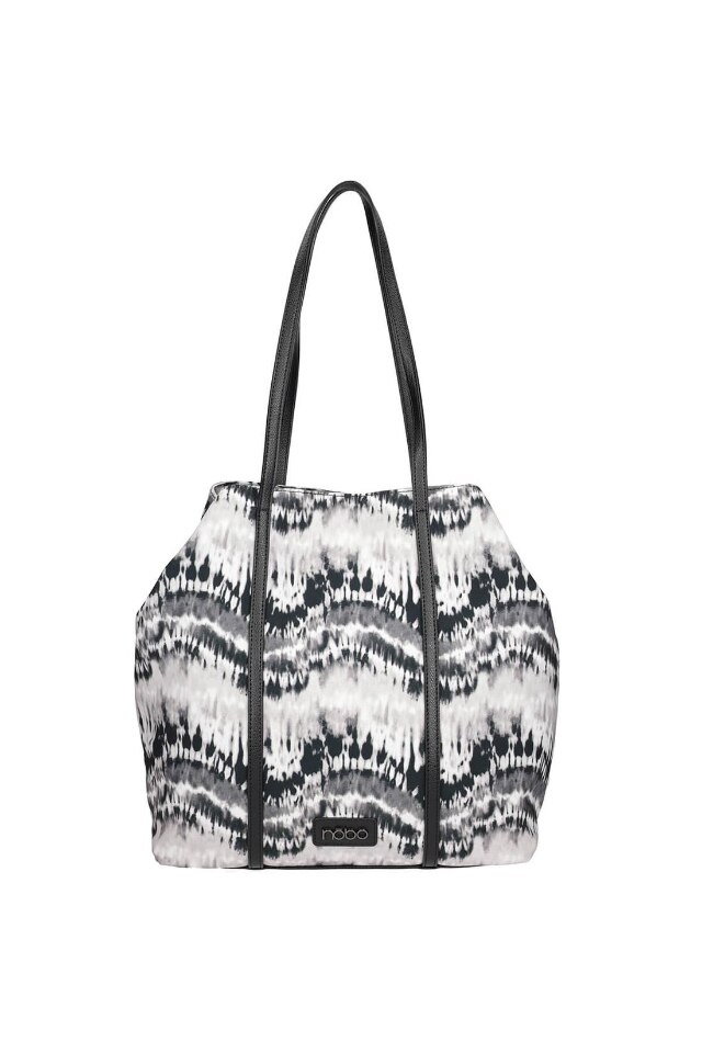 Geanta de mana Nobo, Piele ecologica, 37 x 47 x 13 cm, Multicolor