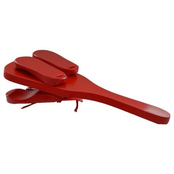 Castaniete cu maner, PEACE RH-45, rosu Castaniete cu maner, PEACE RH-45, rosu