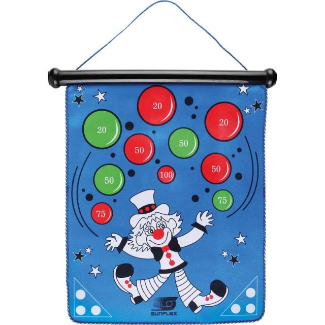 Joc darts Sunflex MAGNETIC CIRCUS reversibil pentru sageti varf magnet, 38 x 46cm