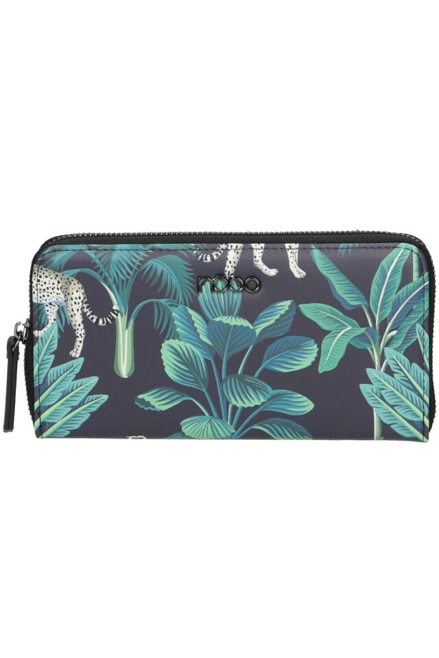 Portofel pentru femei, Nobo, NPUR-K0010-CM20, Piele ecologica, 10x19.5x2.5 cm, Multicolor