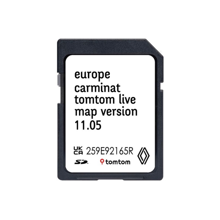 Card navigatie RENAULT Tomtom Live Europa Romania 2024, modele 2009-2016, Clio Megane Laguna Koleos Scenic Captur Espace Traffic Master