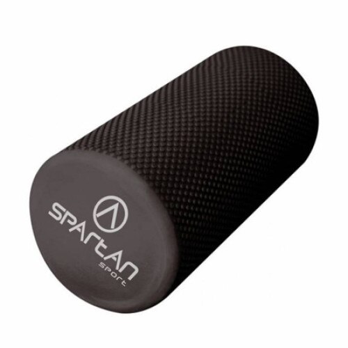 Rola masaj Spartan, Forma Cilindru, Potrivita pentru aerobic si echilibru, Pentru relaxarea musculaturii, Negru