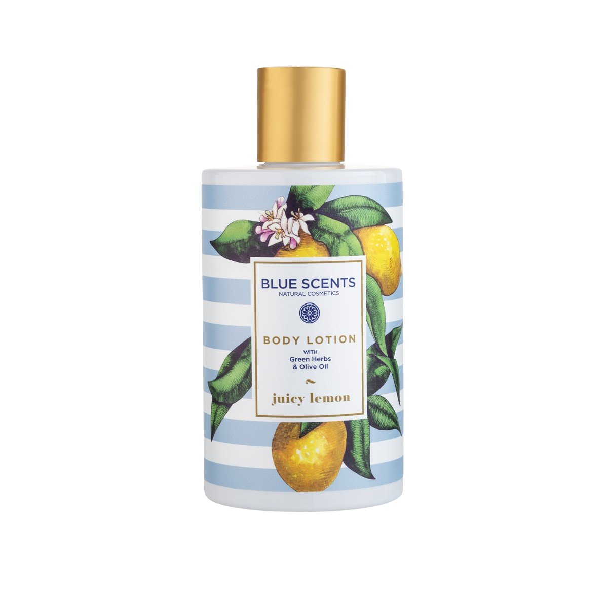 Lotiune de corp Blue Scents cu lamaie, ulei de masline, unt de shea, 300 ml