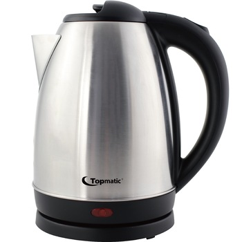 Fierbator de apa, 1800W, otel inoxidabil, 1,7 L, Topmatic, EWK-2000.2 Fierbator de apa, 1800W, otel inoxidabil, 1,7 L, Topmatic, EWK-2000.2