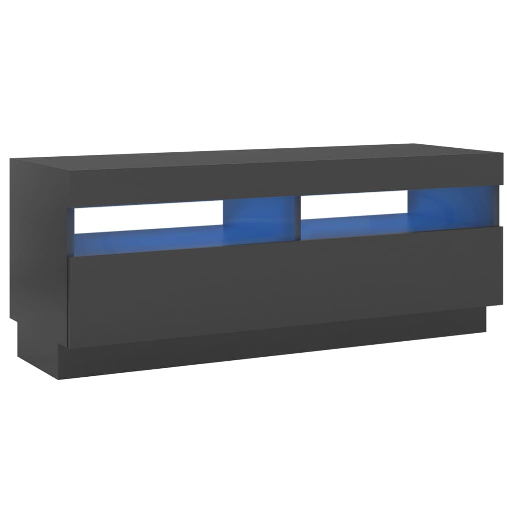 Comoda ,TV vidaXL, PAL, 100 x 35 x 40 cm, Gri