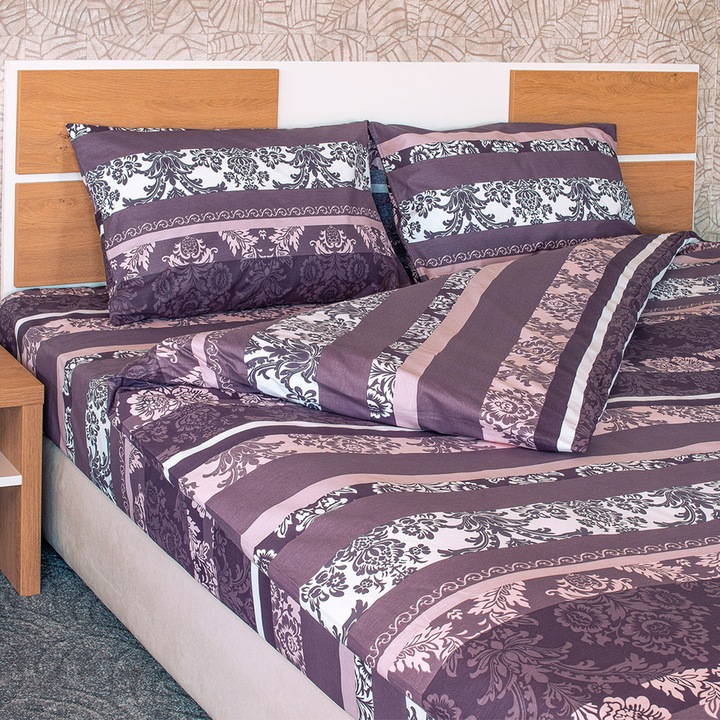 Единичен долен чаршаф Fairy Sleep 700-10-1, Многоцветен, 160х240 см