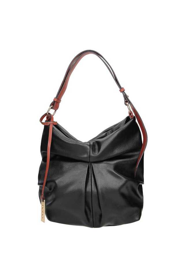 Geanta de dama, NBAG-L3110-C020, Nobo, Buzunar interior, 28 x 32 x 7 cm, Negru