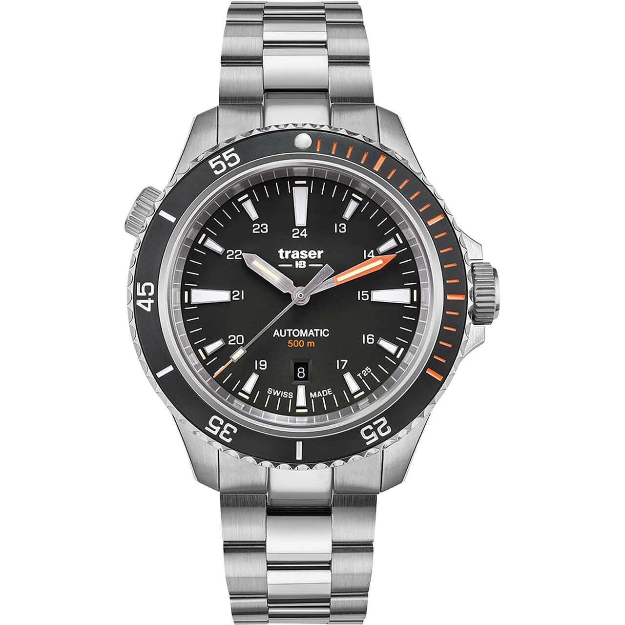 Ceas barbatesc Traser 110321, Automatic, 46mm, 50ATM