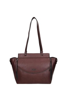 Geanta de dama, Nobo, Buzunar interior, Logo, 27 x 38 x 13 cm, Maro Geanta de dama, Nobo, Buzunar interior, Logo, 27 x 38 x 13 cm, Maro