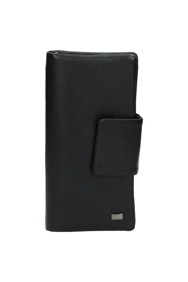 Portofel Nobo, Piele ecologica, NPUR-LG0120-C020, Negru
