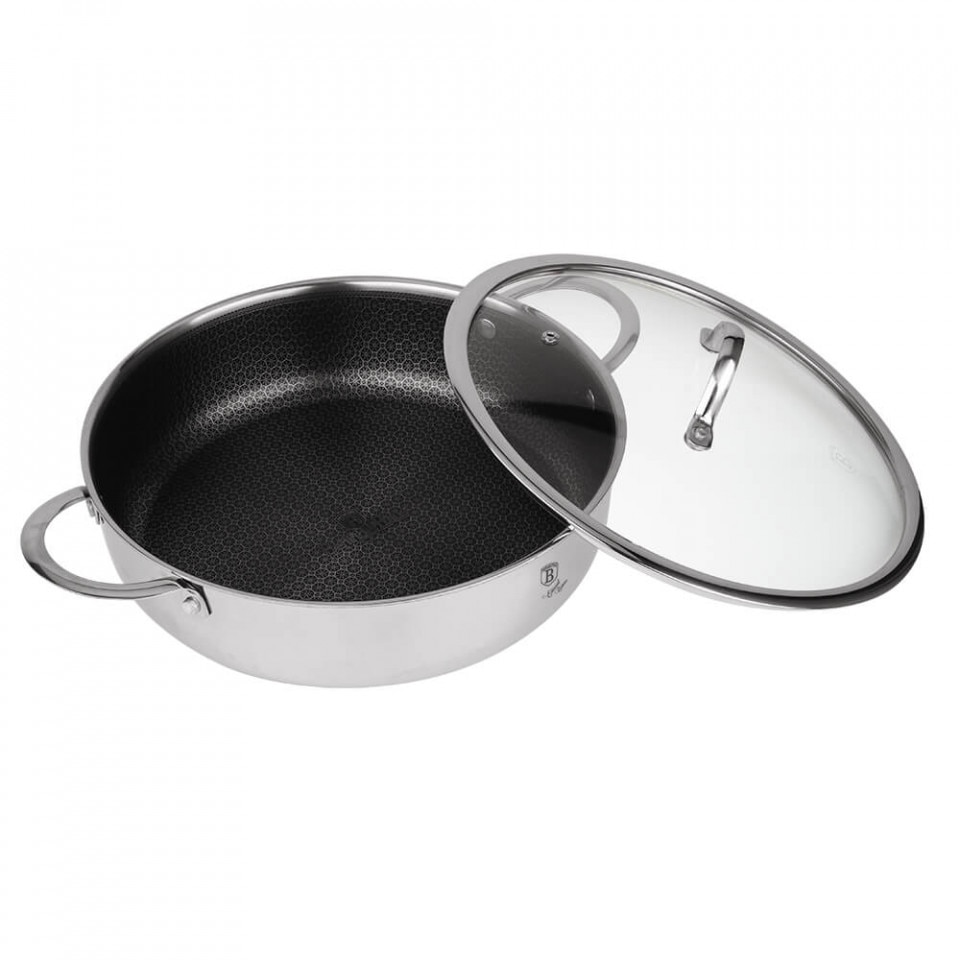 Cratita joasa cu capac 28 cm, Eternal Collection BerlingerHaus BH 7429