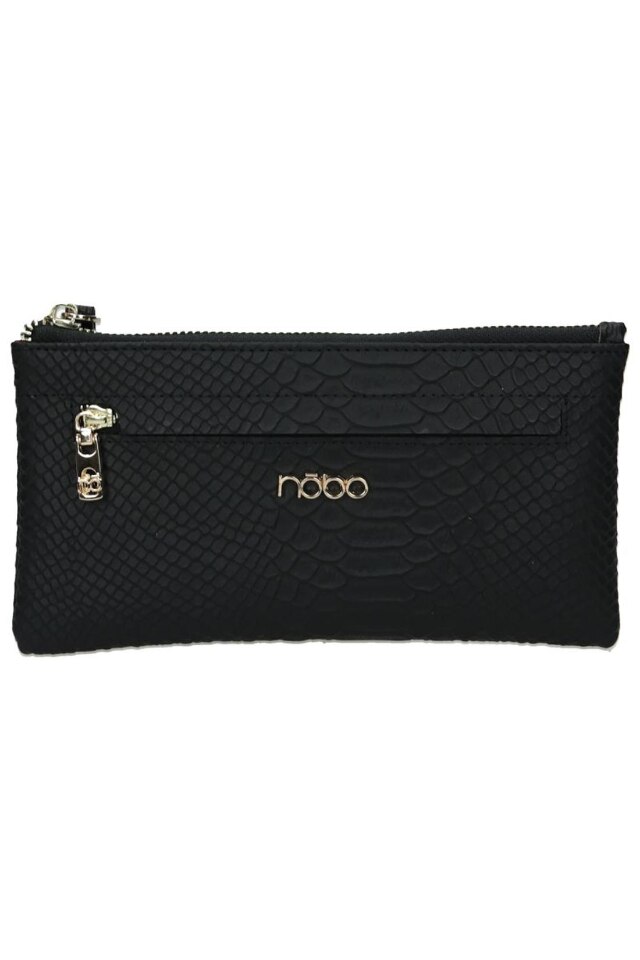 Portofel Nobo NPUR-LI0110-C020, Piele ecologica, Negru