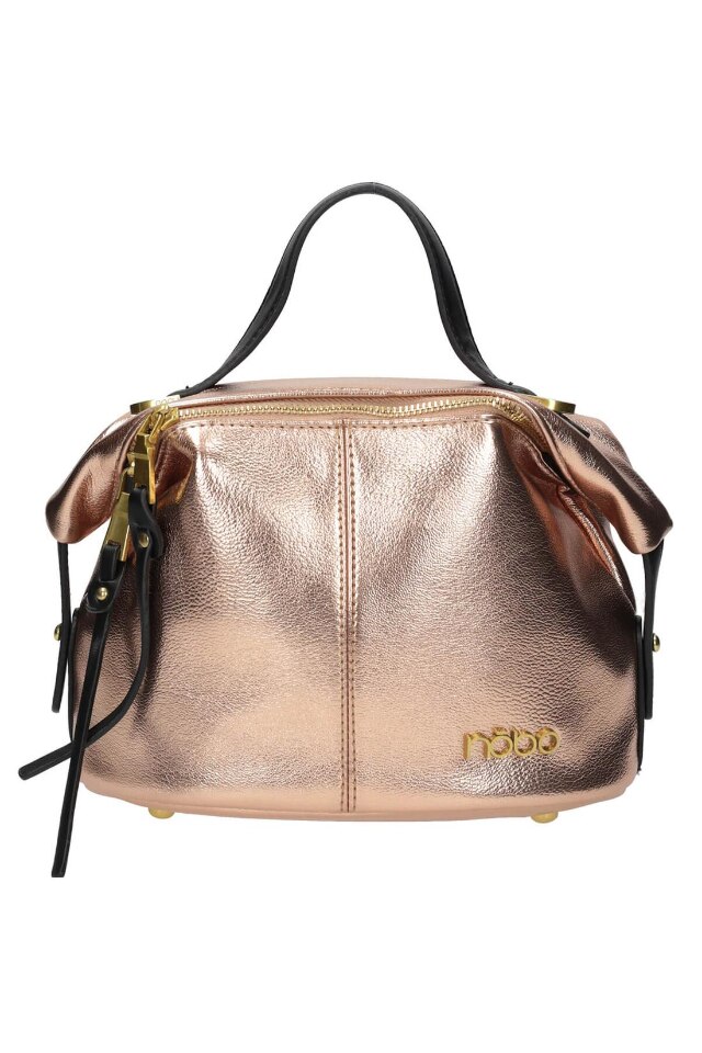 Geanta de mana Nobo, NBAG-K0090-C023, Piele ecologica, Auriu