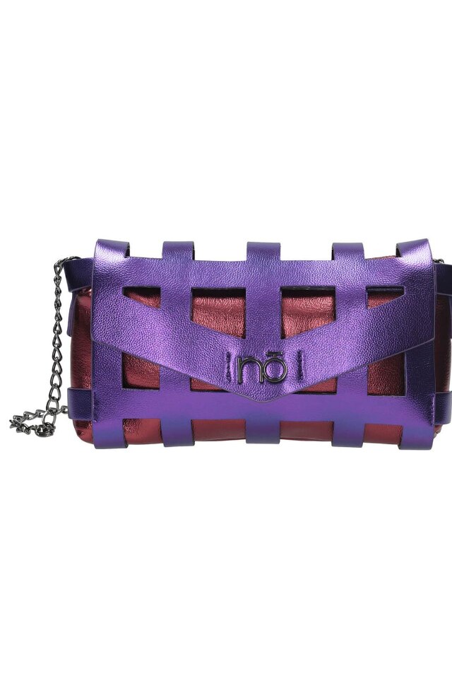 Geanta dama, Nobo NBAG-K0831-CM14, Piele ecologica, 16 x 31 x 7 cm, Violet