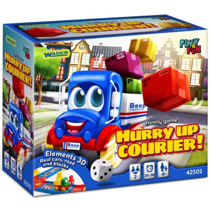 Wader Play&Fun Hurry - Siess futár! családi játék
