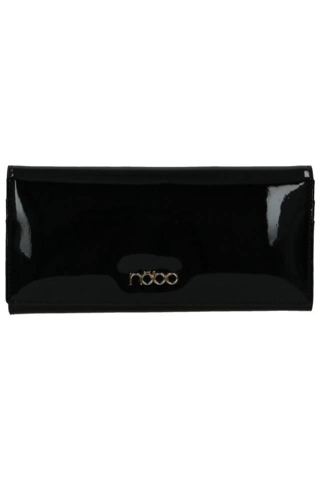 Portofel Nobo NPUR-LI0140-C020, Piele ecologica, Negru