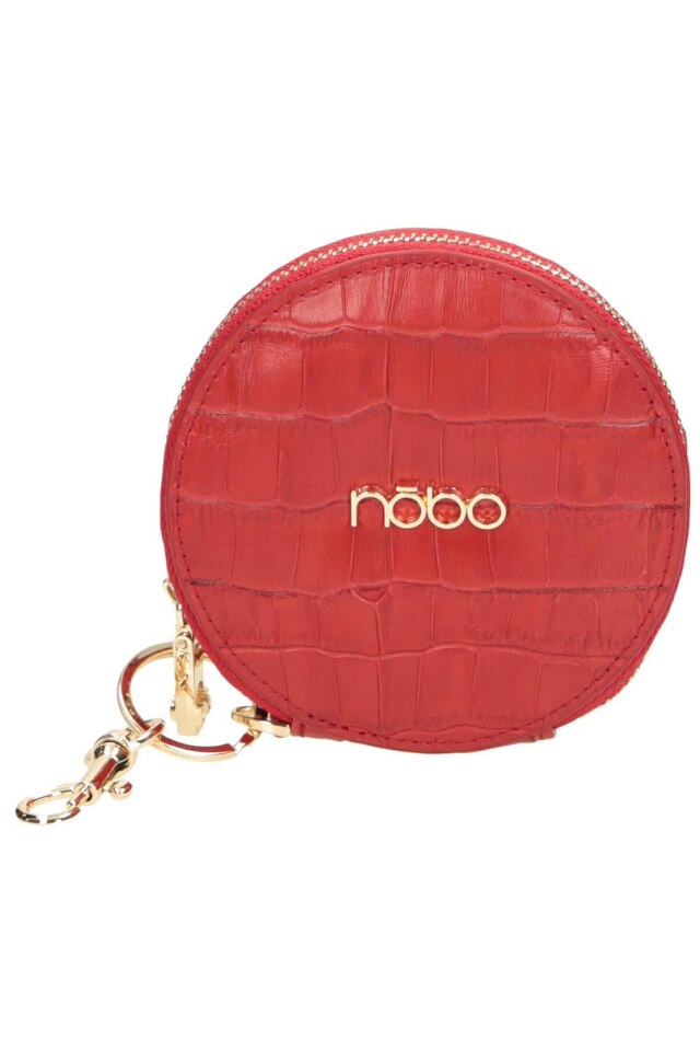 Portofel Nobo NPUR-LI0211-C005, Piele ecologica, Rosu