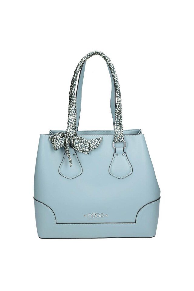 Geanta Nobo, Piele ecologica, Albastru