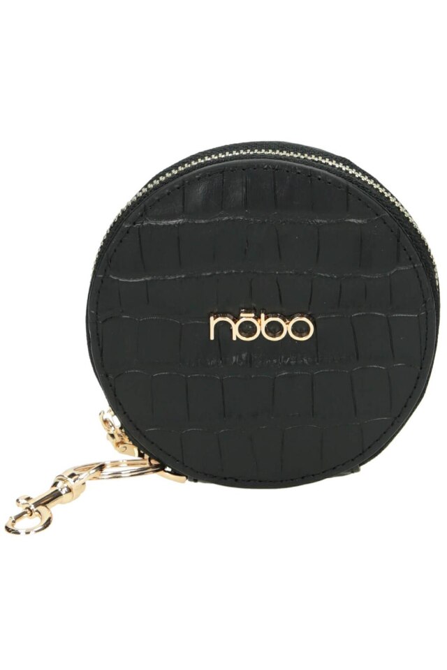 Portofel Nobo NPUR-LI0211-C020, Piele ecologica, Negru