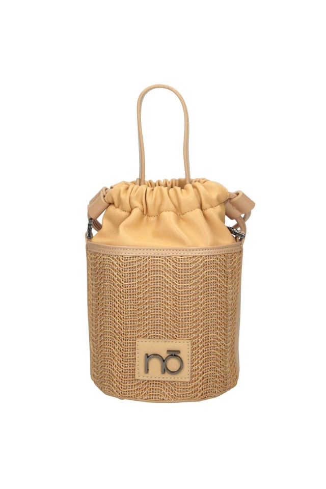 Geanta Nobo NBAG-K1430-C015, 21 x 21 x 14 cm, Piele ecologica, Bej