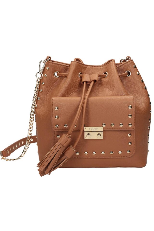 Geanta Nobo NBAG-K4090-C015, Piele ecologica, Maro