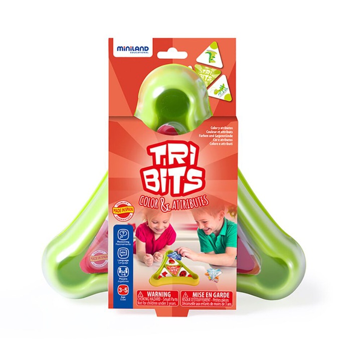 Joc Tri-Bits Culori si Caracteristici - Miniland