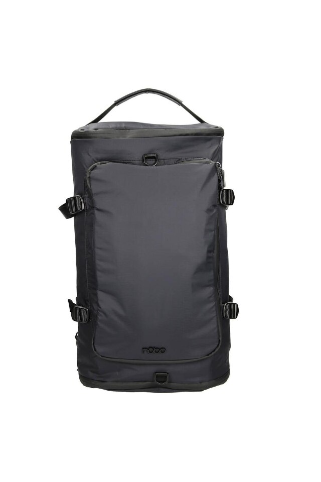 Geanta de spate Nobo, Piele ecologica, 30 x 22 x 30, Negru