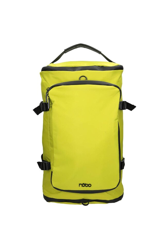 Geanta de spate Nobo, Piele ecologica, 30 x 22 x 30, Verde