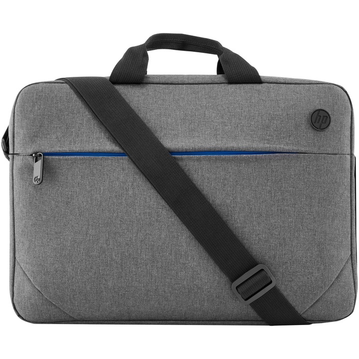 HP Prelude TOPLOAD 17.3" laptop táska, Szürke/Fekete