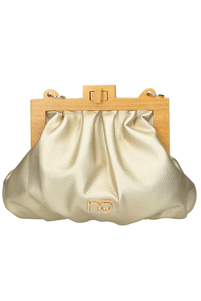 Geanta dama, Nobo NBAG-K1410-C023, Piele ecologica, 24x23 / 27x10 cm, Bej