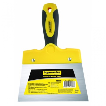 Spaclu cu maner plastic 180mm,Topmaster 320717 Spaclu cu maner plastic 180mm,Topmaster 320717