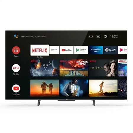 Телевизор TCL 43C725, 43" (109см), QLED, Smart TV, Android
