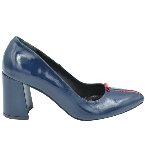 Pantofi dama varf lac rosu