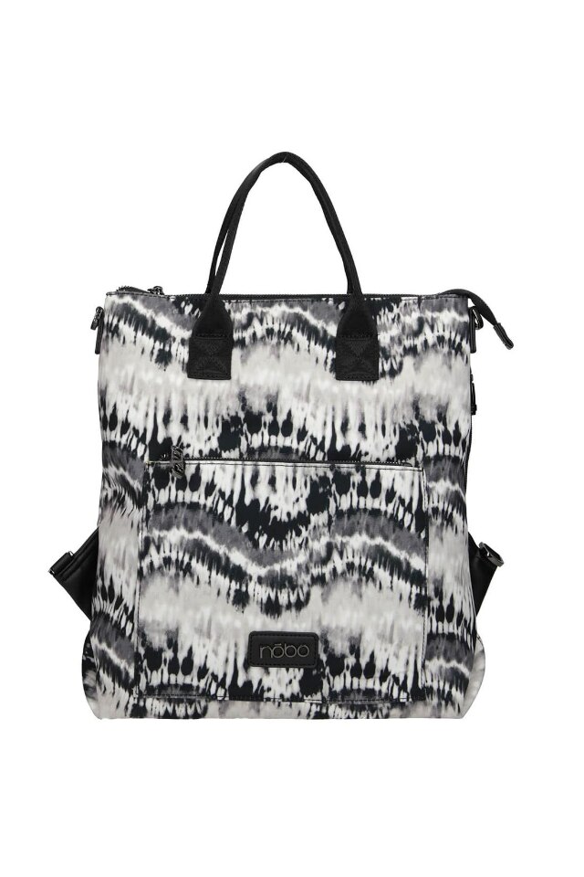 Geanta spate Nobo, Textil, 38 x 38 x 12 cm, Negru