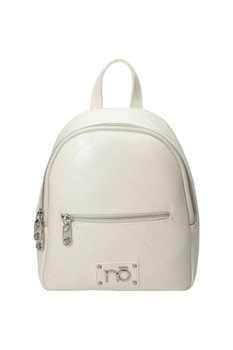 Geanta de spate Nobo, Piele ecologica, 25 x 22 x 13 cm, Alb Geanta de spate Nobo, Piele ecologica, 25 x 22 x 13 cm, Alb